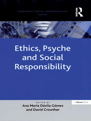 cover image of Ethics, Psyche and Social Responsibility
